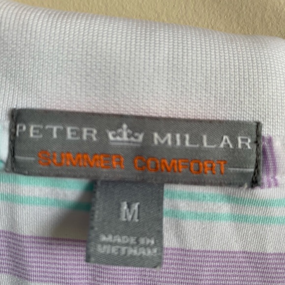 Men’s Peter Millar Summer Comfort Short Sleeve Shirt - Picture 2 of 5